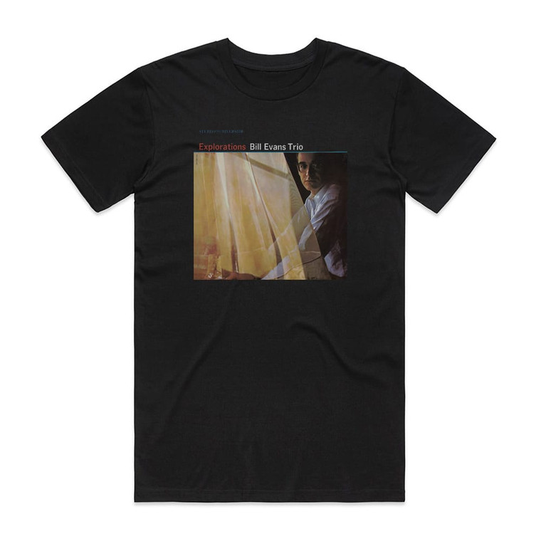 Bill Evans Trio Explorations 1 Album Cover T-Shirt Black