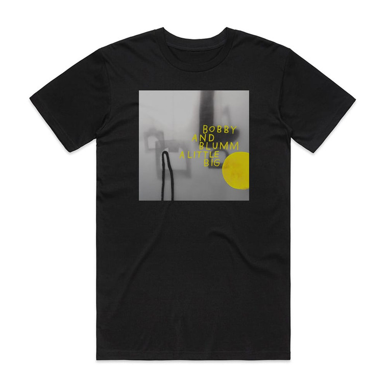 Bobby and Blumm A Little Big Album Cover T-Shirt Black