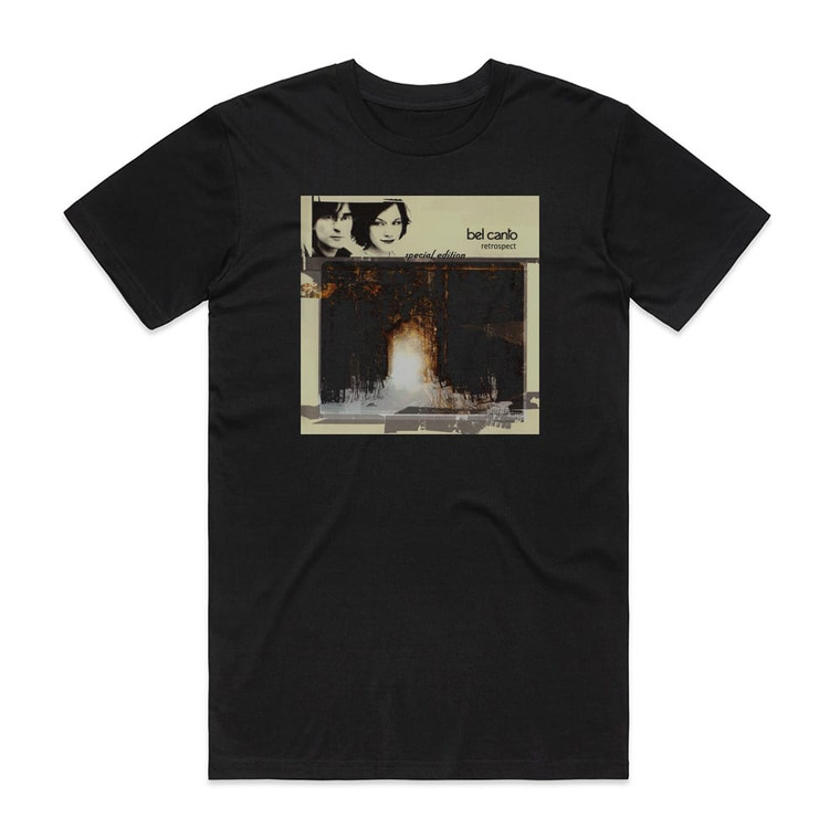 Bel Canto Retrospect Album Cover T-Shirt Black