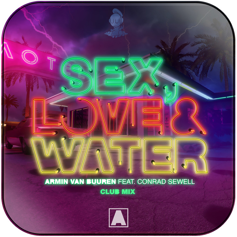 Armin van Buuren Sunny Days Album Cover Sticker Album Cover Sticker