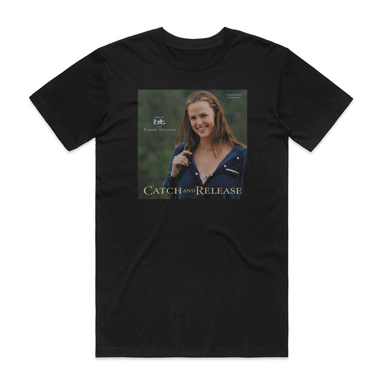 BT Catch And Release Original Motion Picture Score Album Cover T-Shirt Black