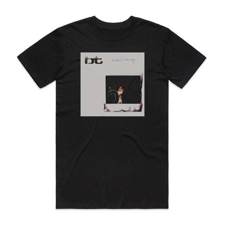 BT Emotional Technology 1 Album Cover T-Shirt Black BT Emotional Technology 1 Album Cover T-Shirt Black
