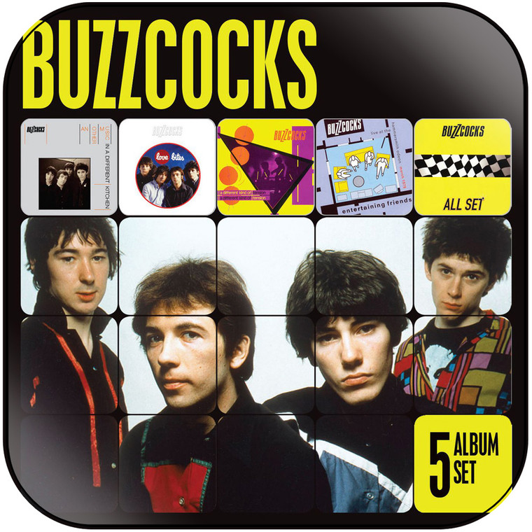 Buzzcocks A Different Compilation Album Cover Sticker Album Cover Sticker