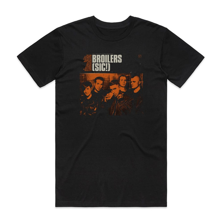 Broilers Sic Album Cover T-Shirt Black