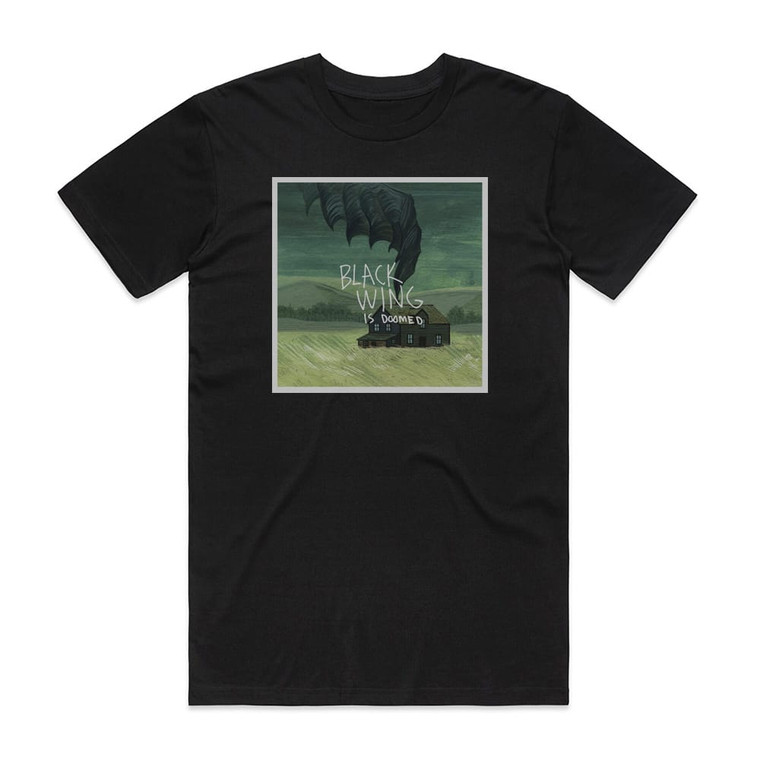 Black Wing Is Doomed Album Cover T-Shirt Black