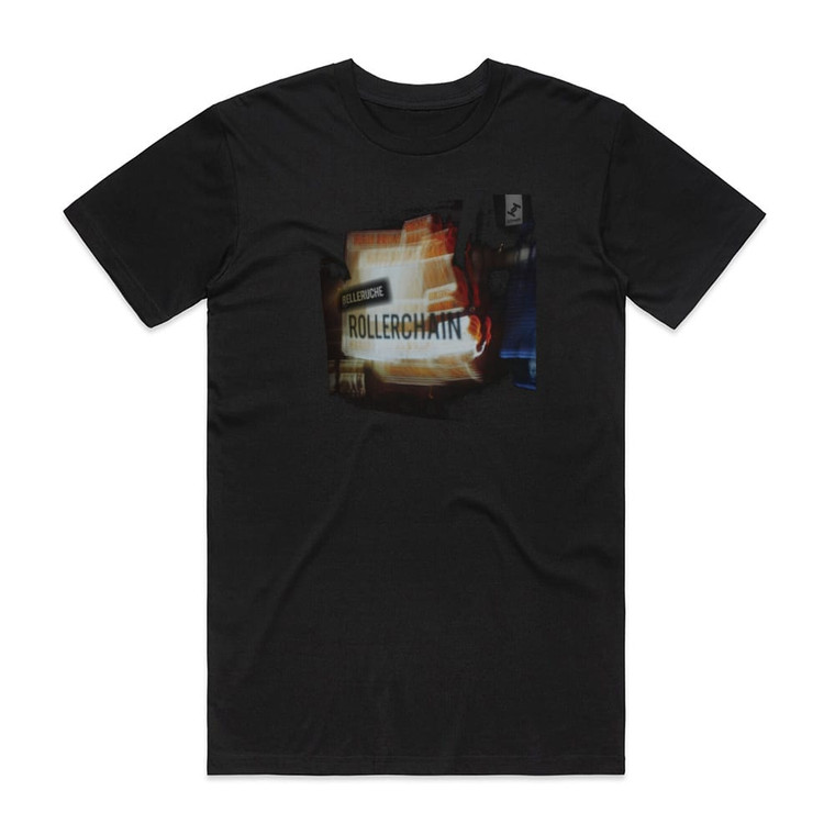Belleruche Rollerchain Album Cover T-Shirt Black