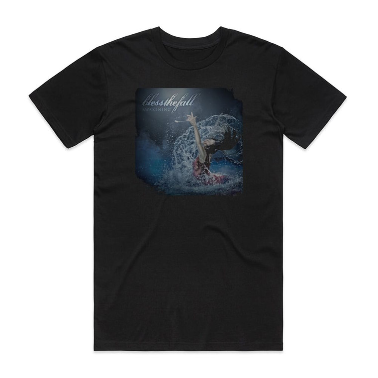 Blessthefall Awakening Album Cover T-Shirt Black