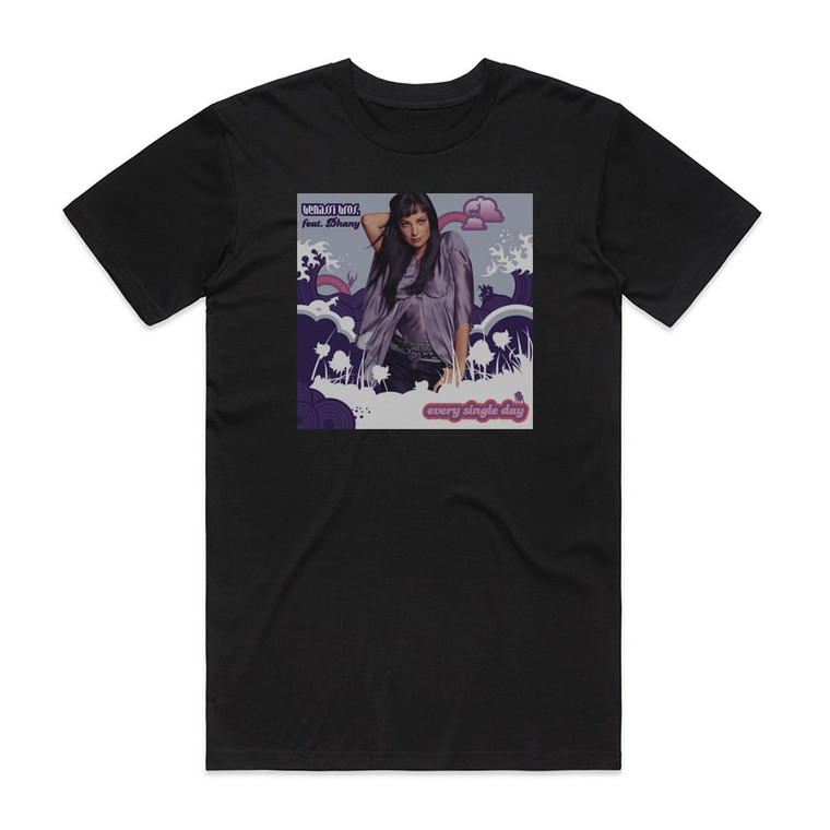 Benassi Bros_ Every Single Day Album Cover T-Shirt Black