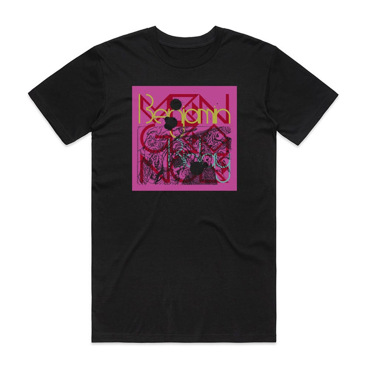 Benjamin Biolay Vengeance Album Cover T-Shirt Black