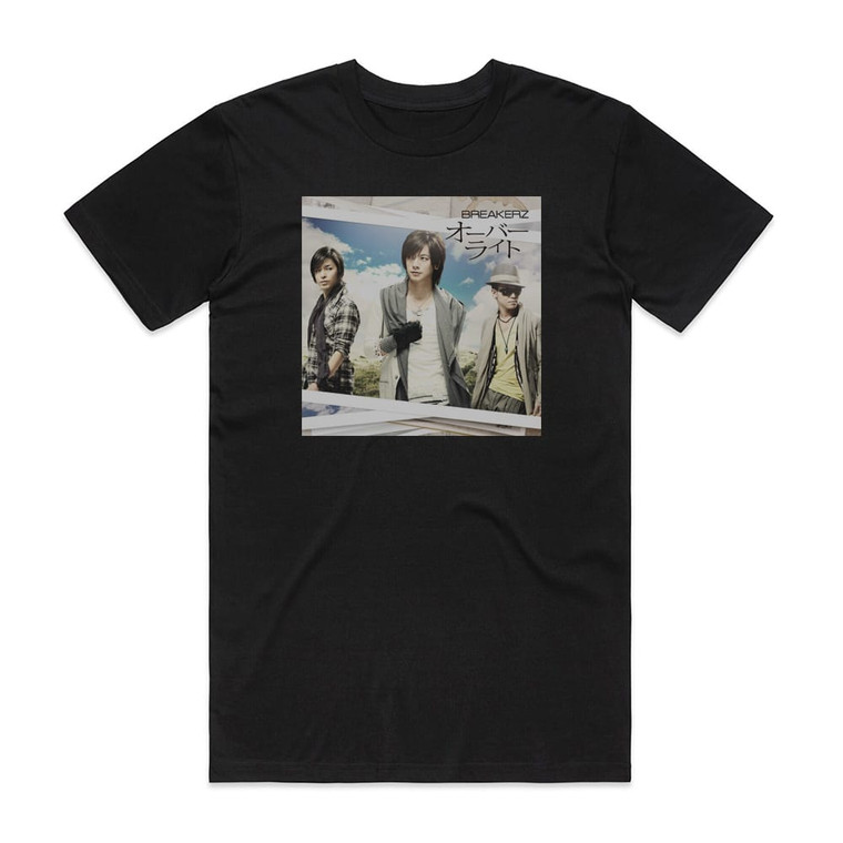 BREAKERZ Survivor Album Cover T-Shirt Black