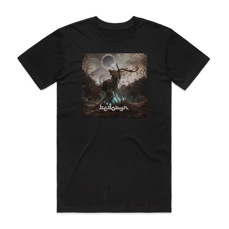 Bedowyn Blood Of The Fall Album Cover T-Shirt Black Bedowyn Blood Of The Fall Album Cover T-Shirt Black