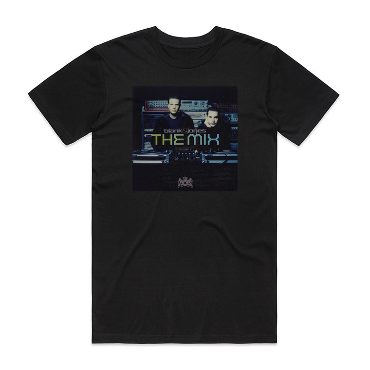 Blank and Jones The Mix Volume 1 Album Cover T-Shirt Black