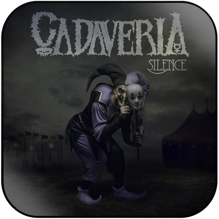 Cadaveria Silence Album Cover Sticker Album Cover Sticker