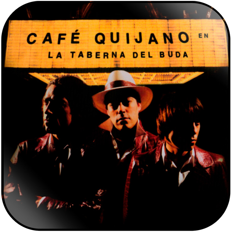 Cafe Quijano La Taberna Del Buda Album Cover Sticker Album Cover Sticker