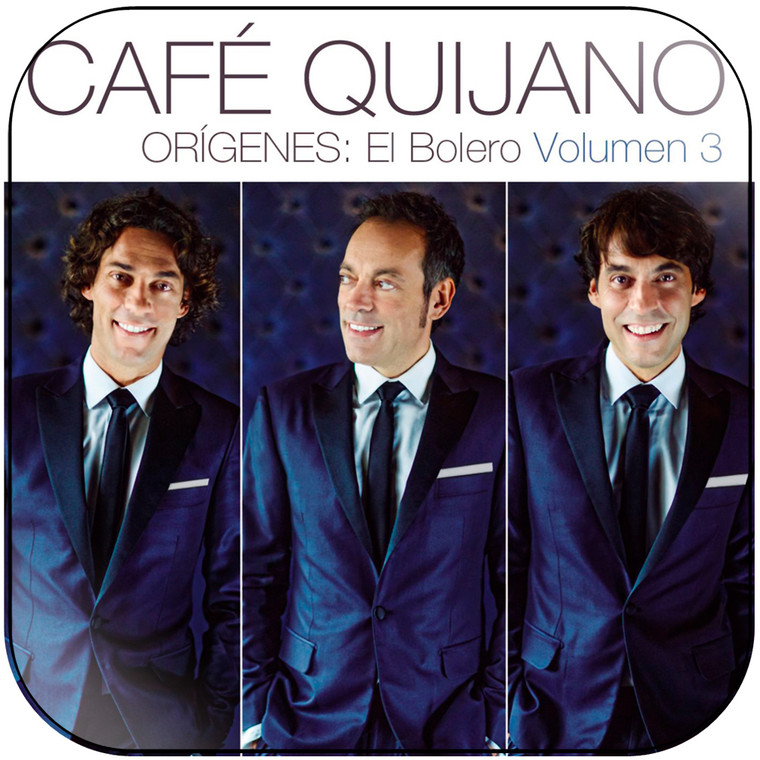 Cafe Quijano Orgenes El Bolero Vol 3 Album Cover Sticker Album Cover Sticker