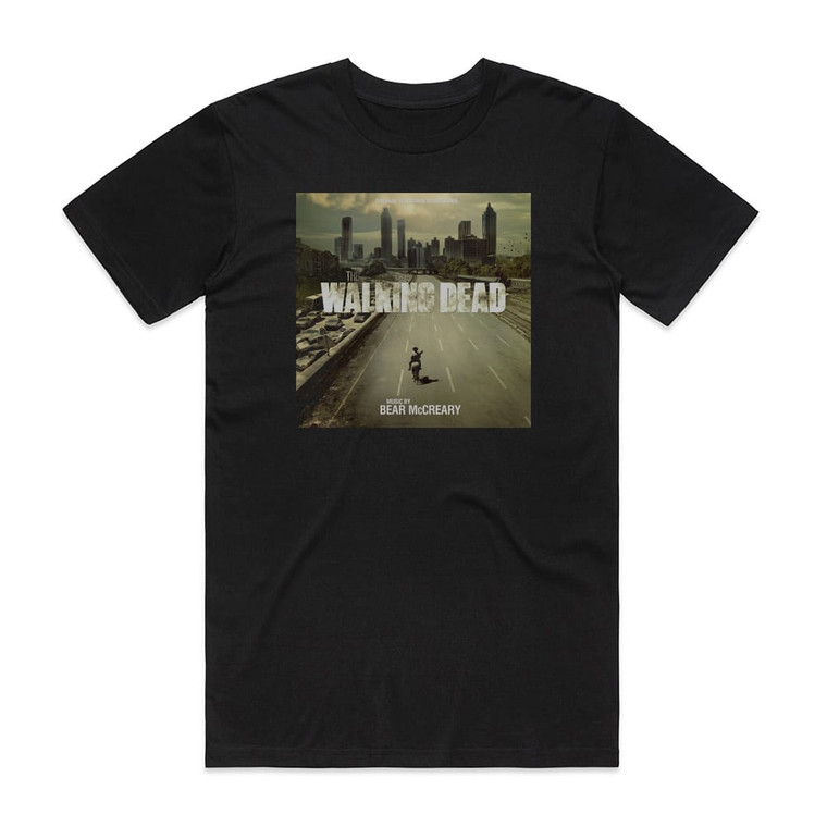 Bear McCreary The Walking Dead Season 1 Album Cover T-Shirt Black