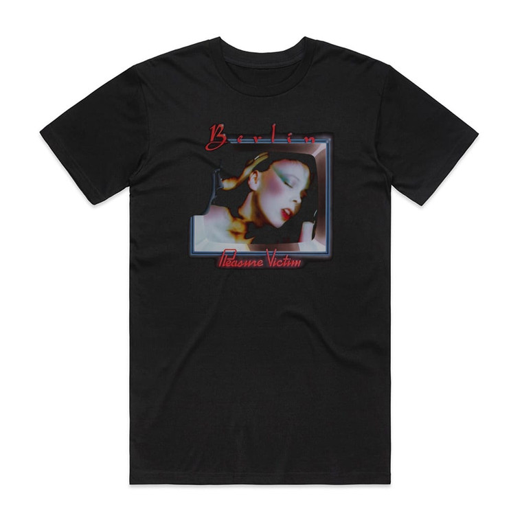 Berlin Pleasure Victim Album Cover T-Shirt Black
