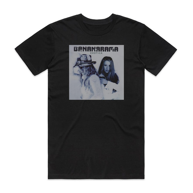 Bananarama Exotica Album Cover T-Shirt Black