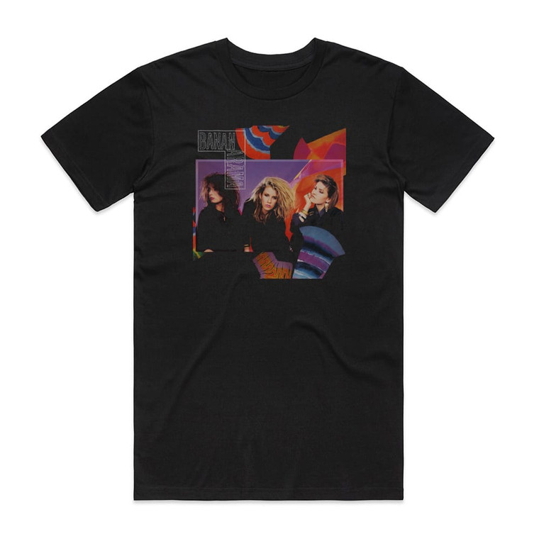 Bananarama Bananarama 1 Album Cover T-Shirt Black