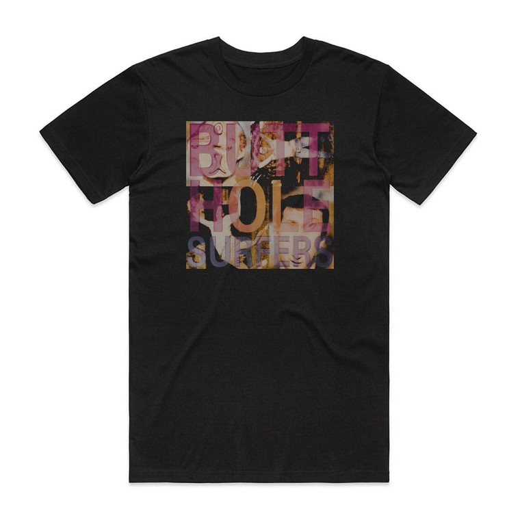 Butthole Surfers Piouhgd Album Cover T-Shirt Black