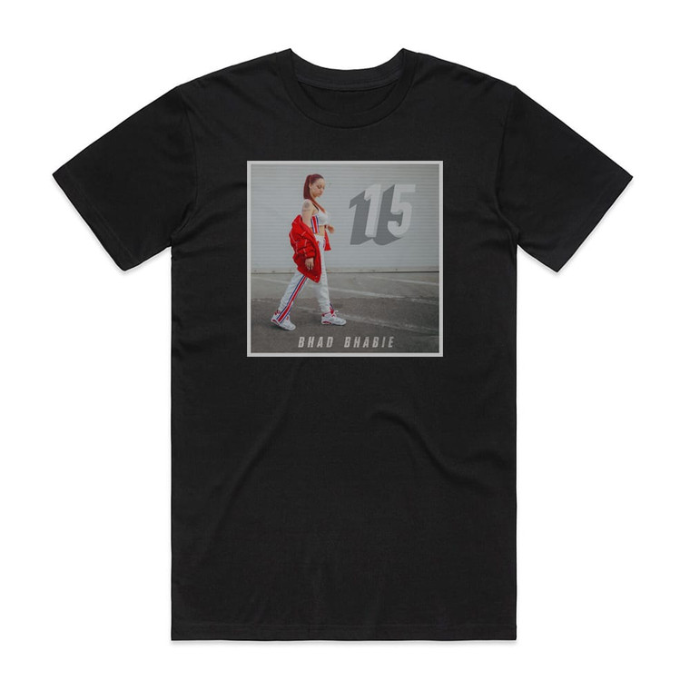 Bhad Bhabie 15 Album Cover T-Shirt Black