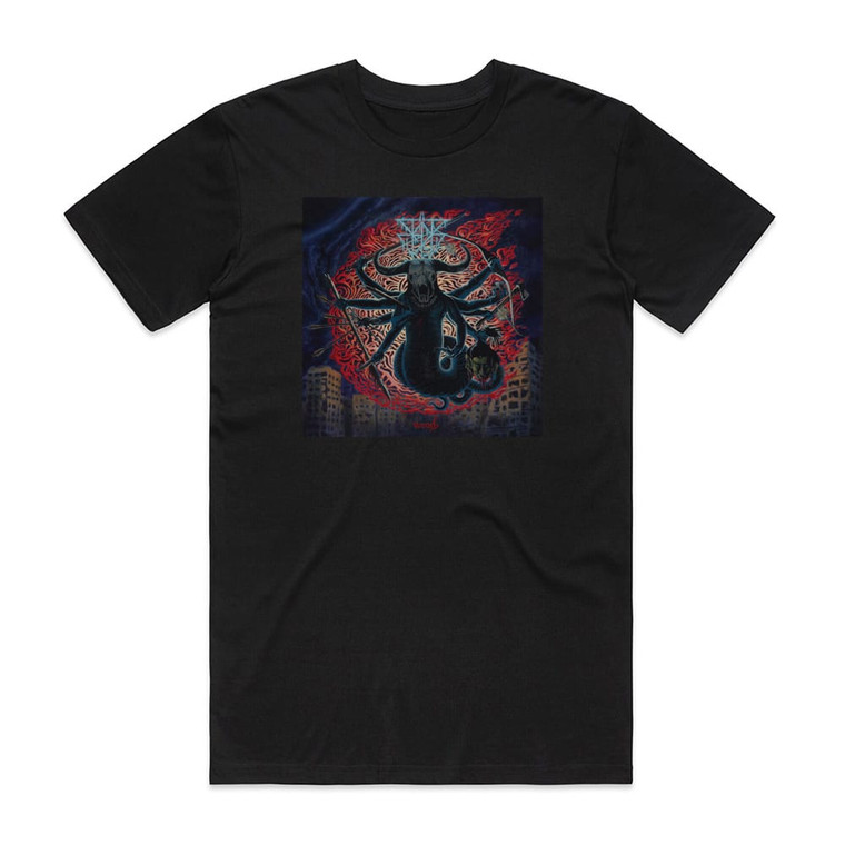 Badr Vogu Wroth Album Cover T-Shirt Black