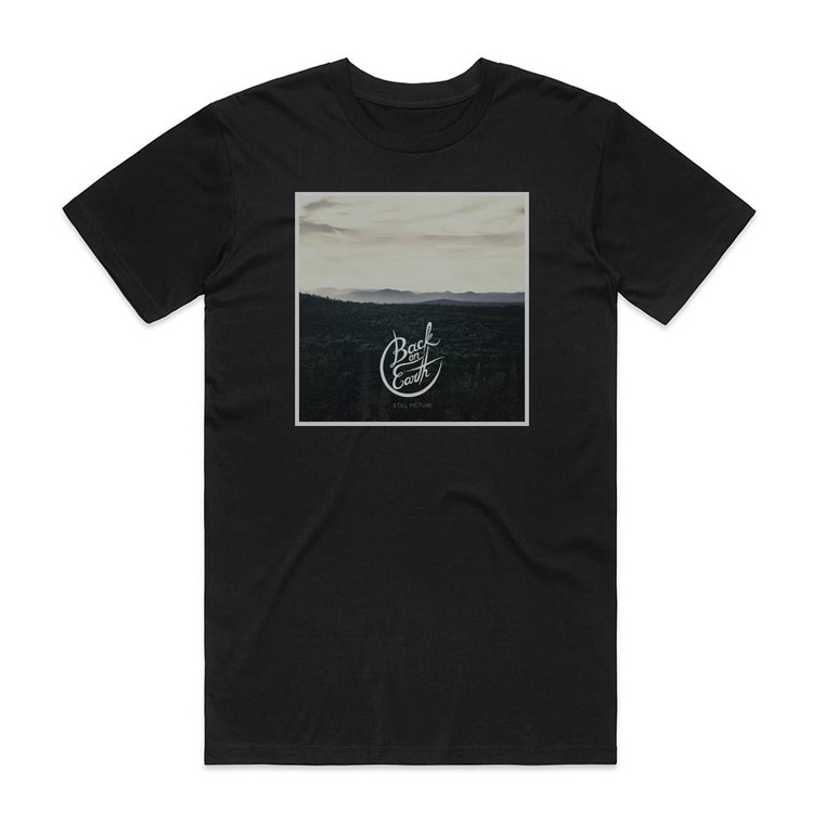 Back On Earth Brighten Album Cover T-Shirt Black