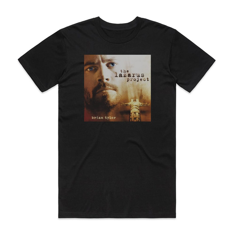 Brian Tyler The Lazarus Project Album Cover T-Shirt Black