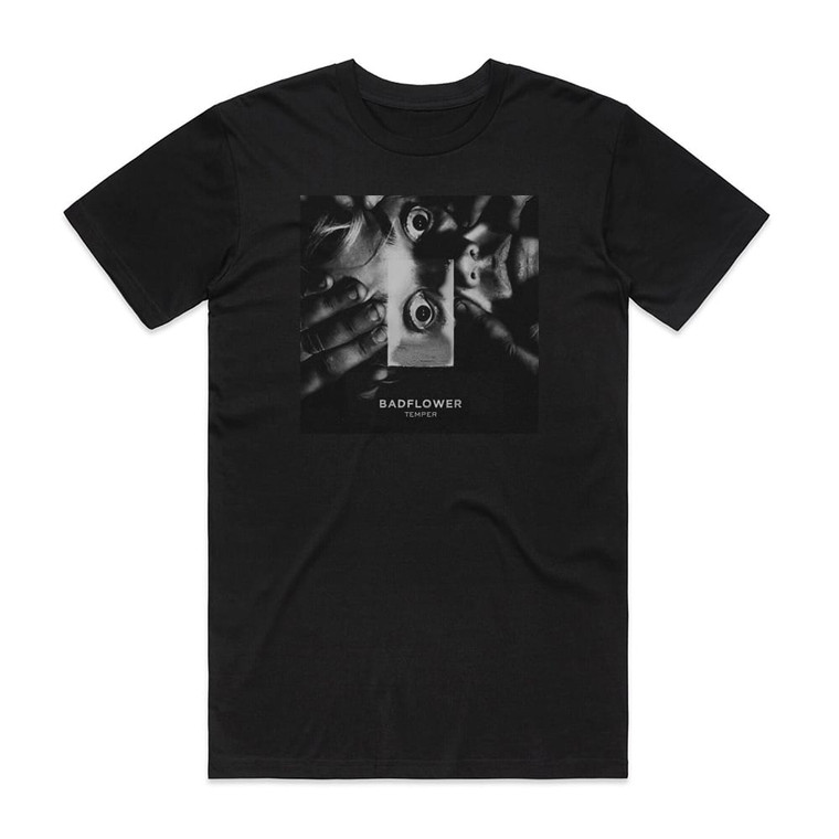 Badflower Temper Album Cover T-Shirt Black