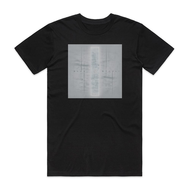 Blue Stahli Quartz Album Cover T-Shirt Black