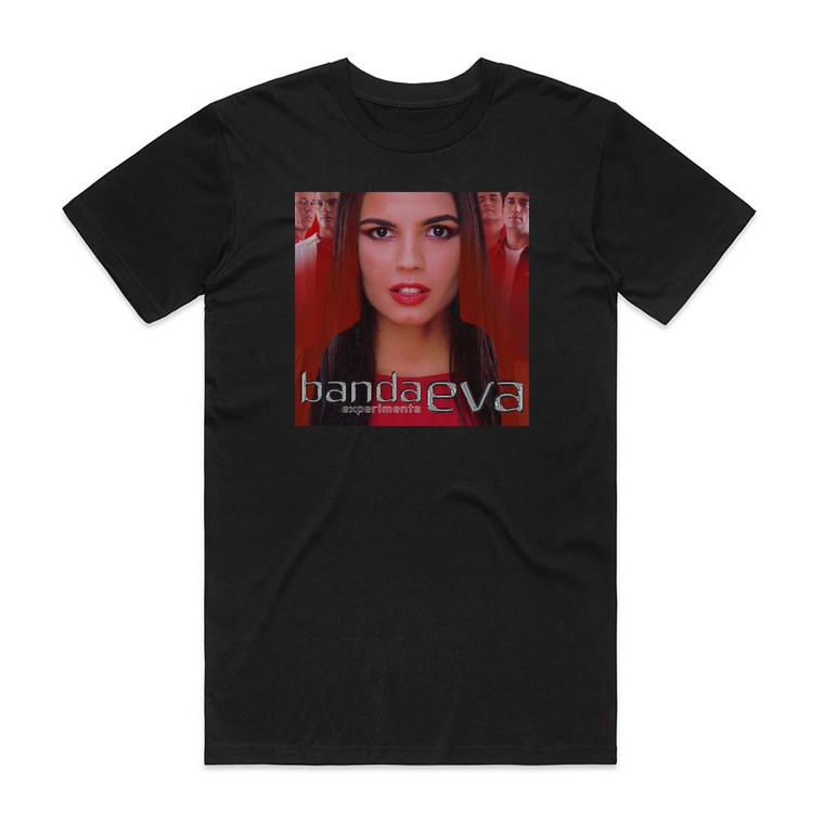 Banda Eva Experimenta Album Cover T-Shirt Black