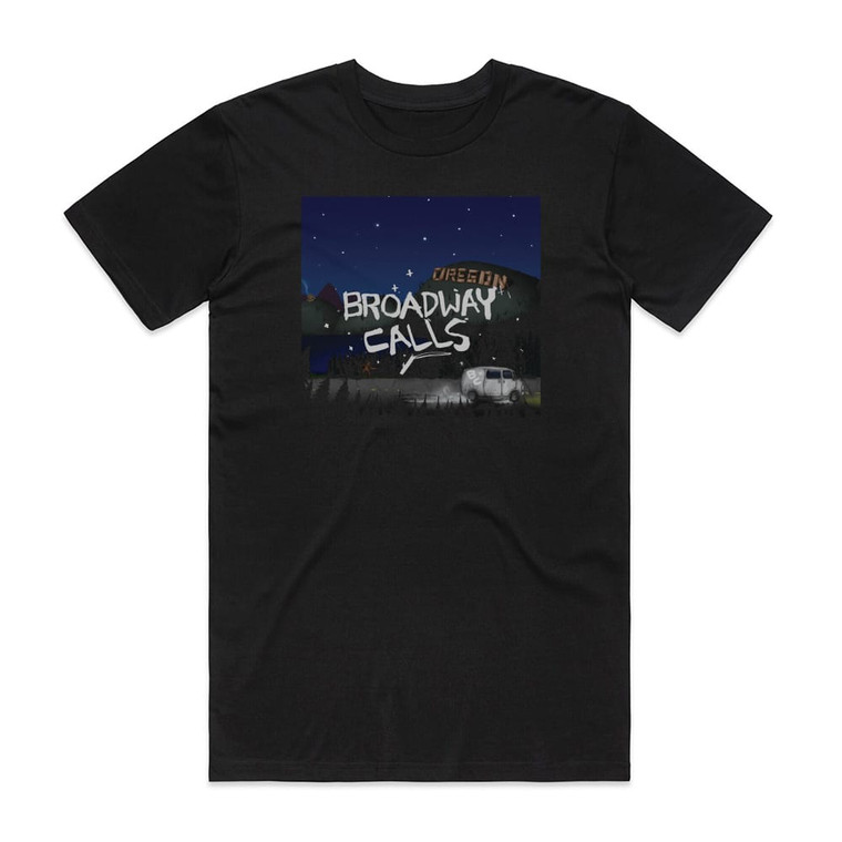 Broadway Calls Broadway Calls Album Cover T-Shirt Black