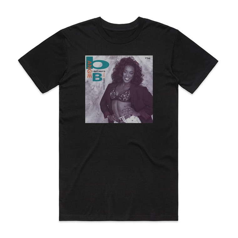 B Angie B I Dont Want To Lose Your Love Album Cover T-Shirt Black