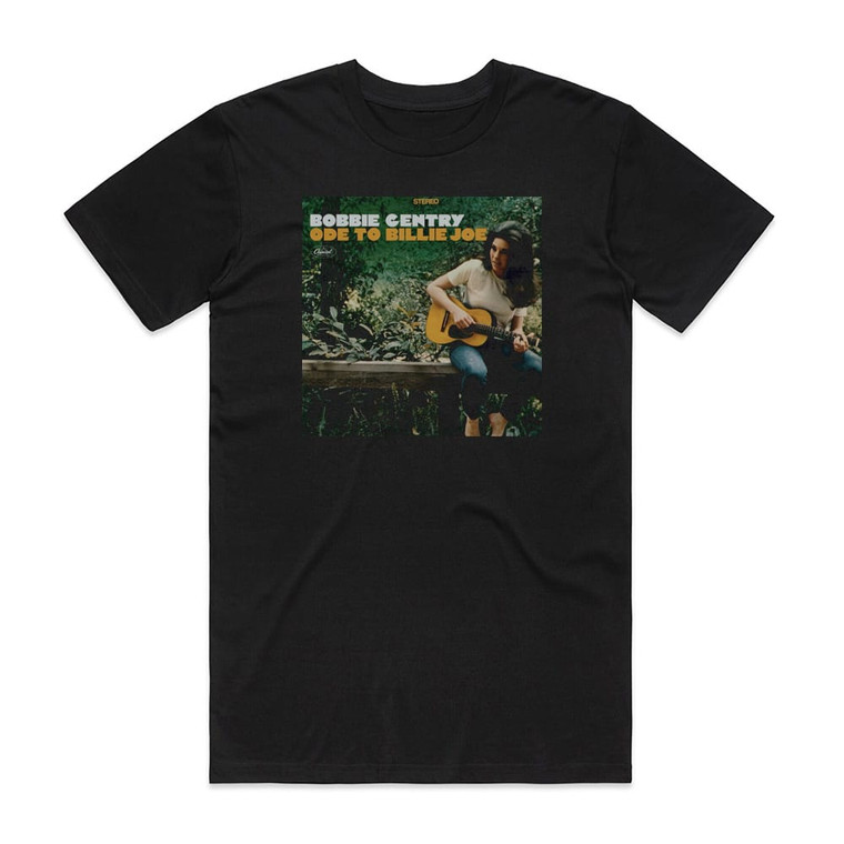 Bobbie Gentry Ode To Billie Joe Album Cover T-Shirt Black