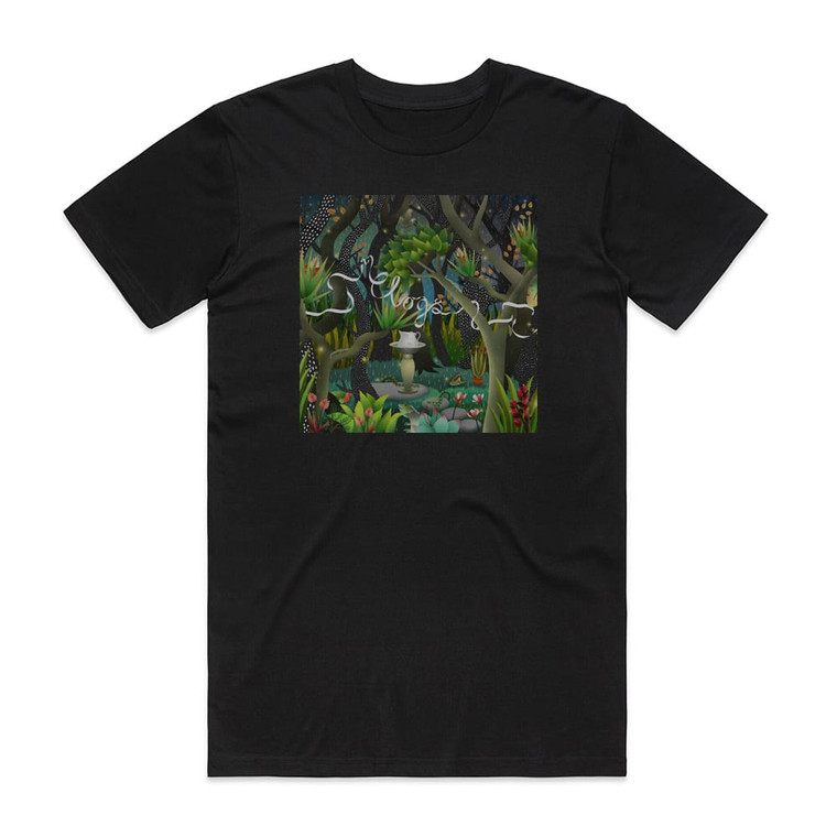 Clogs The Creatures In The Garden Of Lady Walton Album Cover T-Shirt Black