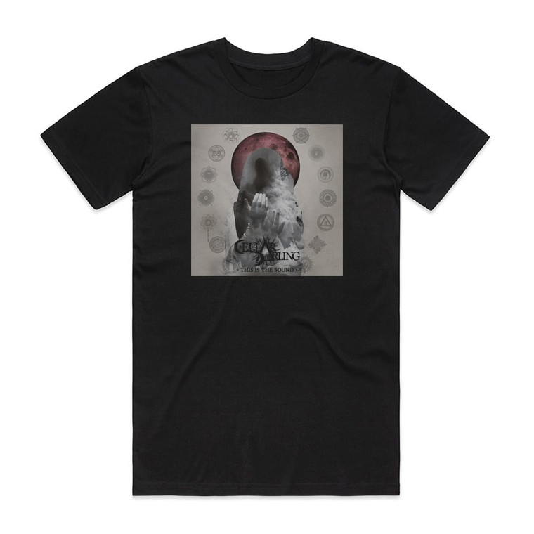 Cellar Darling This Is The Sound Album Cover T-Shirt Black