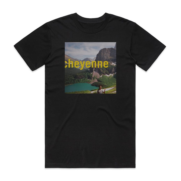 Conner Youngblood Cheyenne Album Cover T-Shirt Black