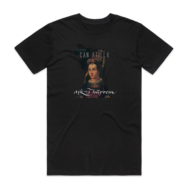 Can Atilla Ak Hrrem Album Cover T-Shirt Black
