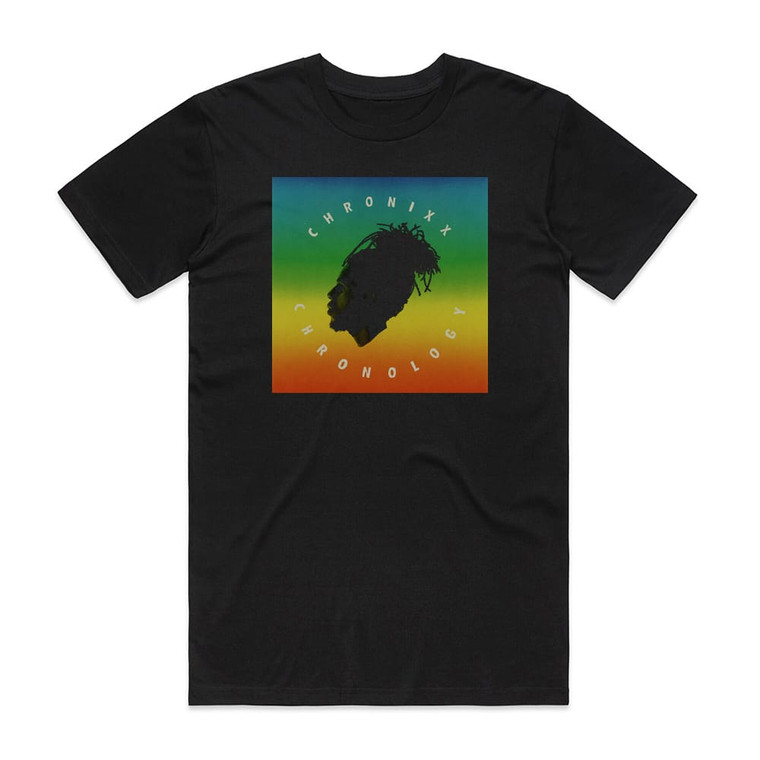 Chronixx Chronology Album Cover T-Shirt Black