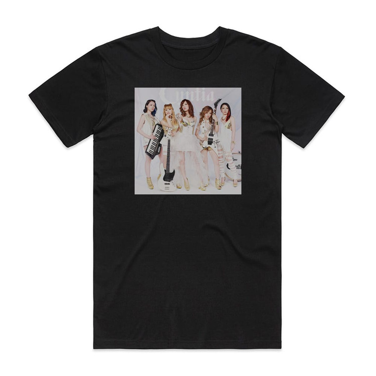 Cyntia Return To Myself Album Cover T-Shirt Black