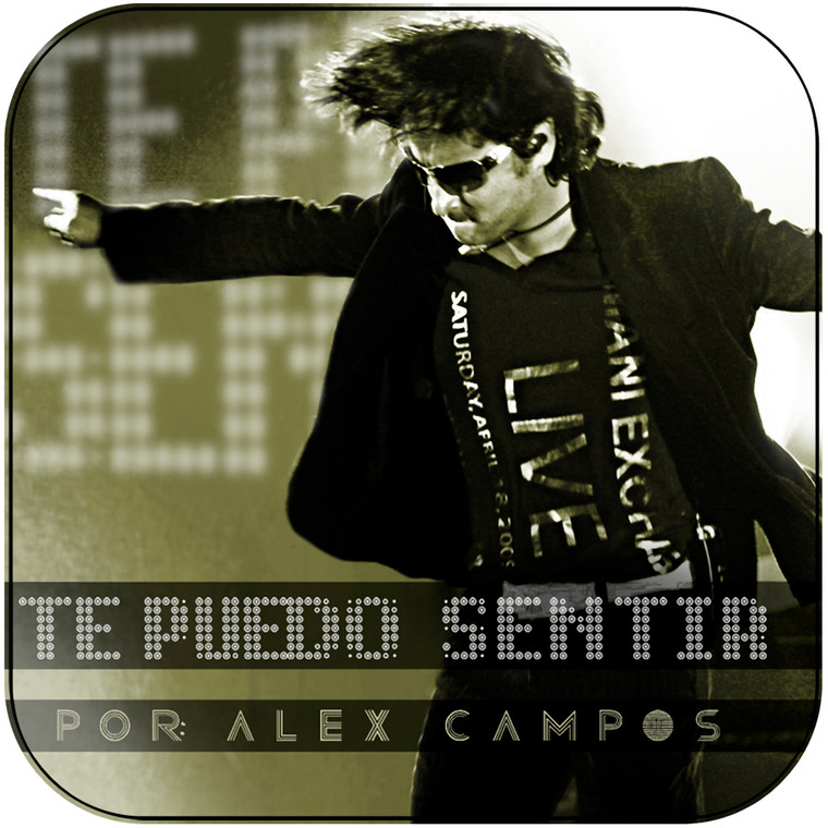 Alex Campos Te Puedo Sentir Album Cover Sticker Album Cover Sticker