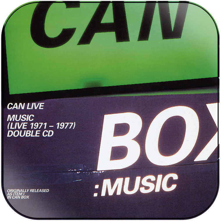 CAN Can Live Music Live 1971 1977 Album Cover Sticker Album Cover Sticker