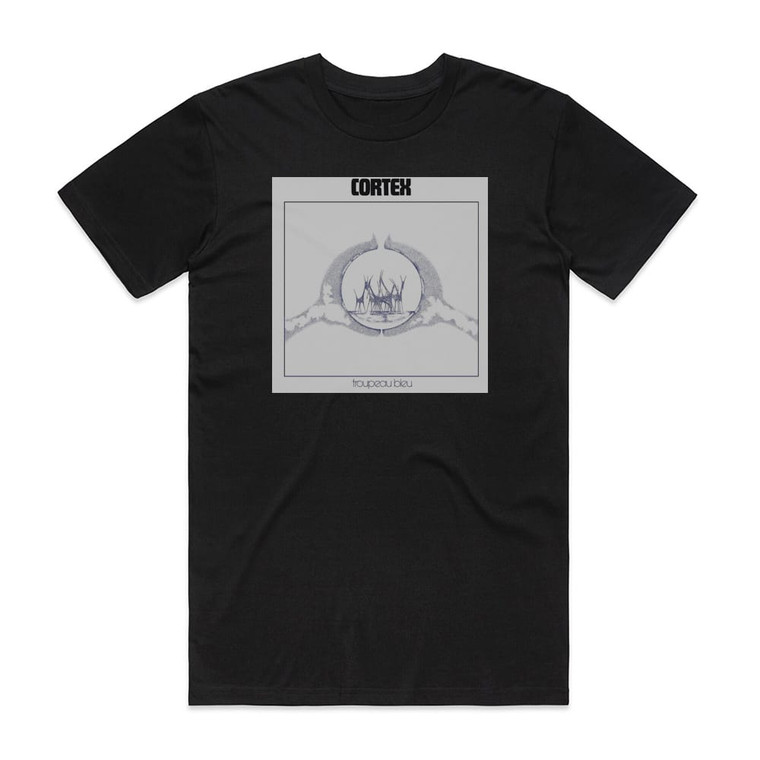Cortex Troupeau Bleu Album Cover T-Shirt Black