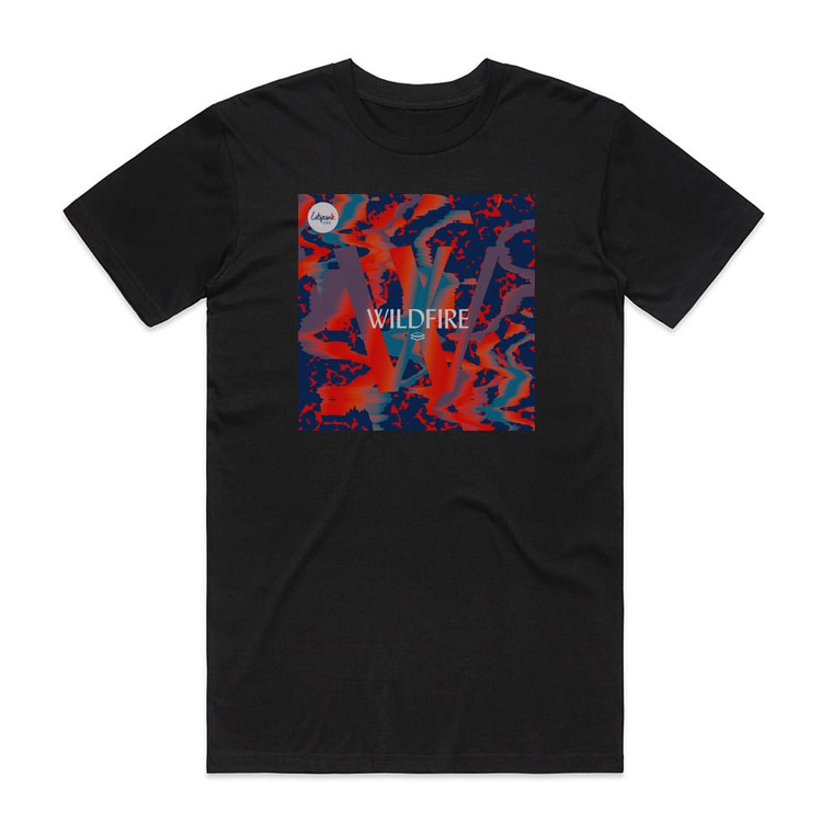 Citipointe Live Wildfire Album Cover T-Shirt Black