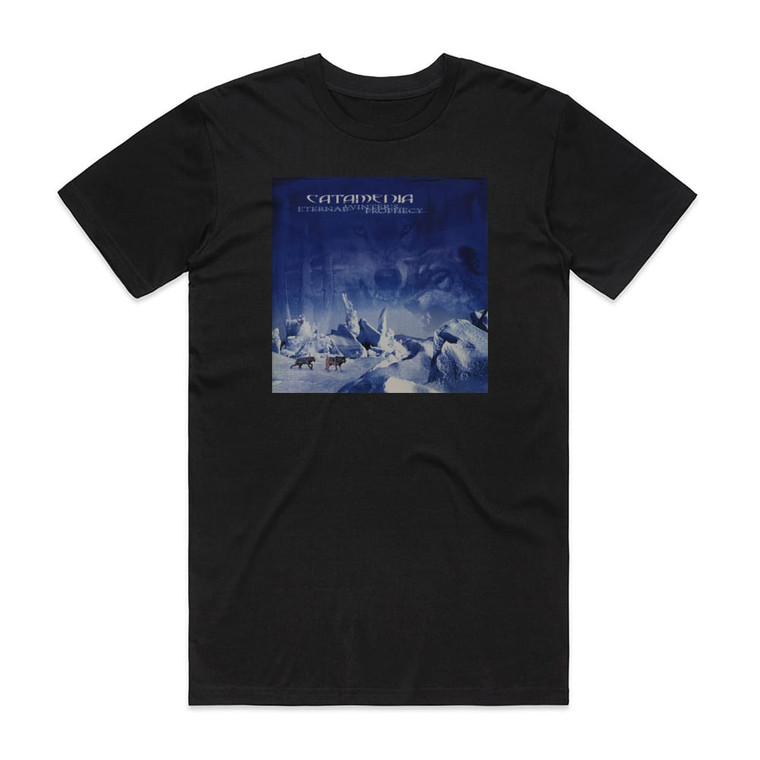 Catamenia Eternal Winters Prophecy Album Cover T-Shirt Black