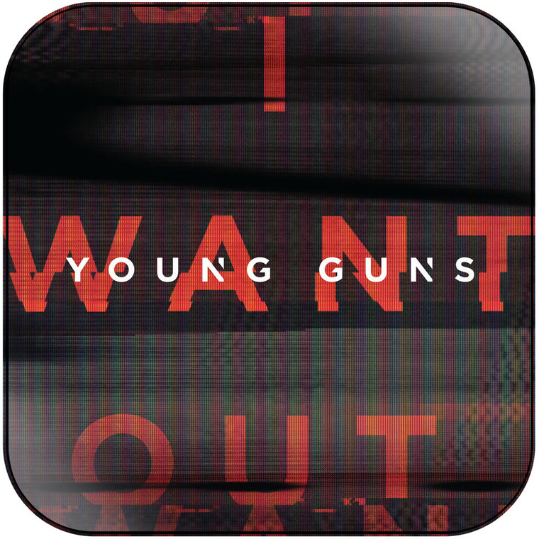 Young Guns I Want Out Album Cover Sticker