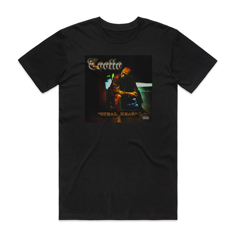Coolio Steal Hear Album Cover T-Shirt Black