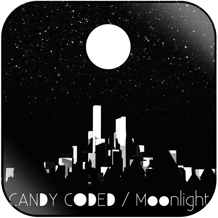 CANDY CODED Moonlight Album Cover Sticker Album Cover Sticker