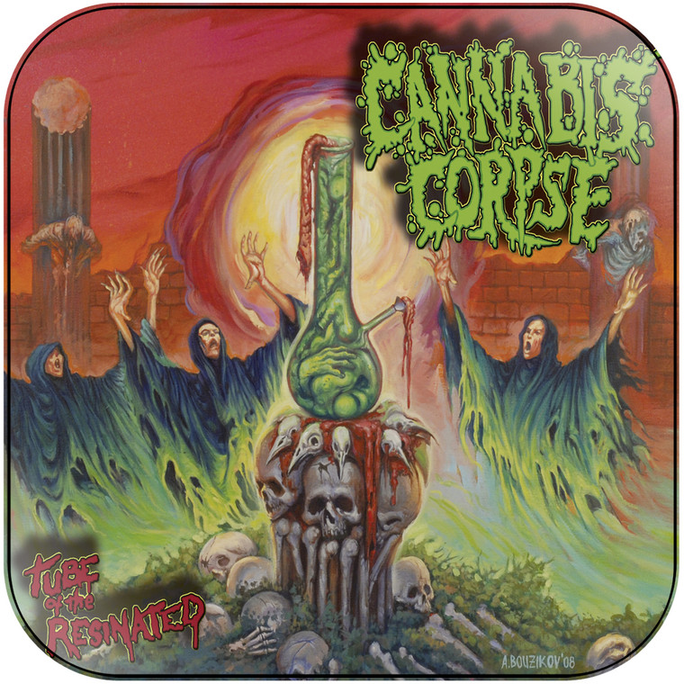 Cannabis Corpse Tube Of The Resinated-2 Album Cover Sticker Album Cover Sticker