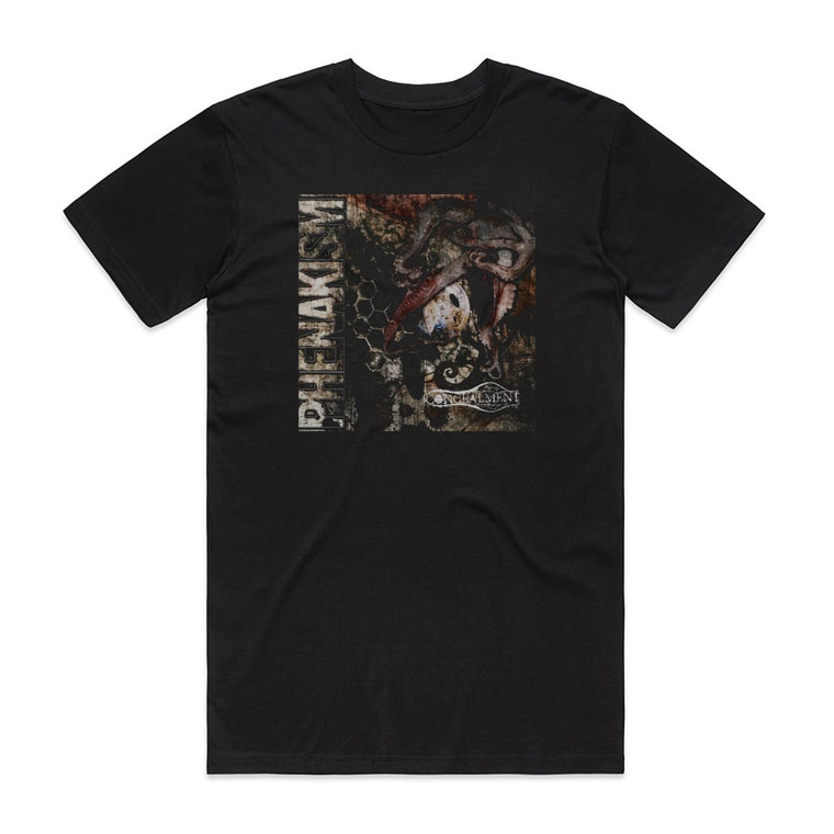 Concealment Phenakism Album Cover T-Shirt Black